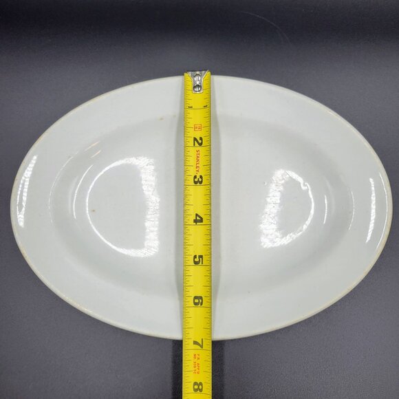 Vintage Oval Plate Platter W.H Grindley Vitrified England Restaurant Ware Read - Picture 10 of 10